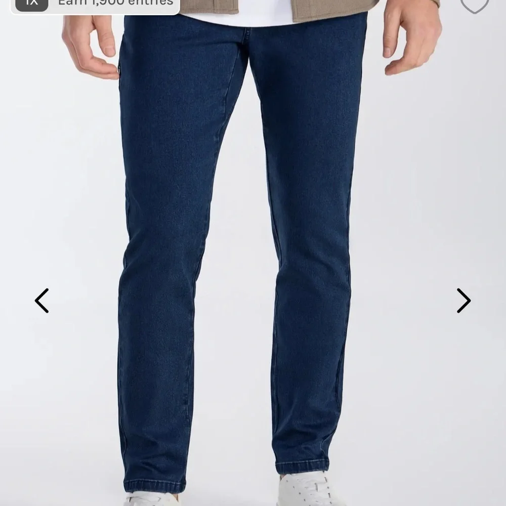 NWT Dark Indigo CoolFlex Denim Pants Size 34